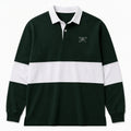 SR Classic Two-Toned Rugby Shirt - Green/White