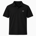 SR Essential Organic Polo - Black