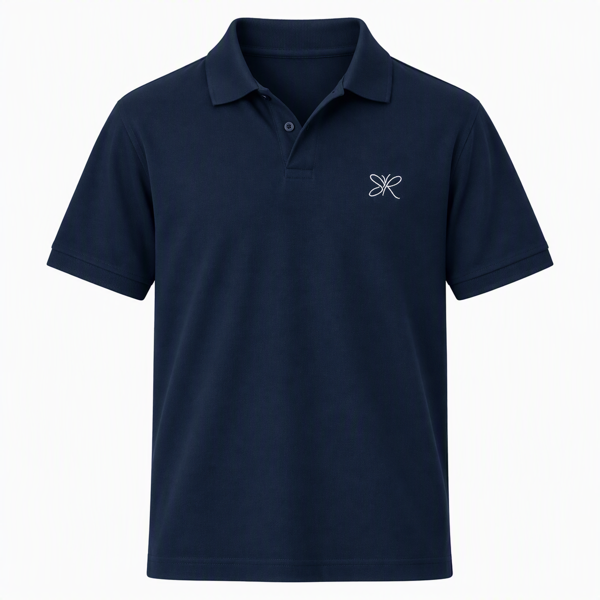 SR Essential Organic Polo - Navy
